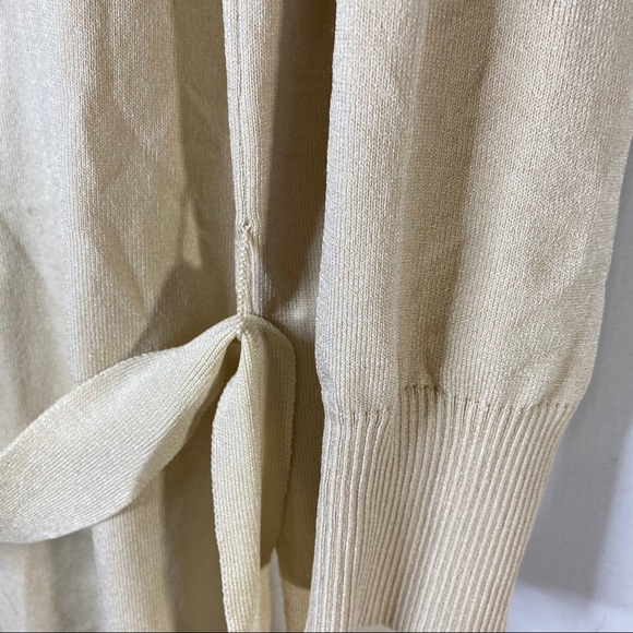 4 Funky Flavours Long Belted Cardigan Size S NWT - Picture 13 of 13